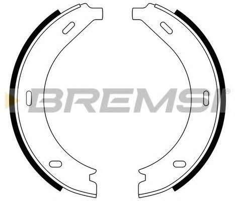 Bremsi GF0305 Parking brake shoes GF0305: Buy near me at 2407.PL in Poland at an Affordable price!