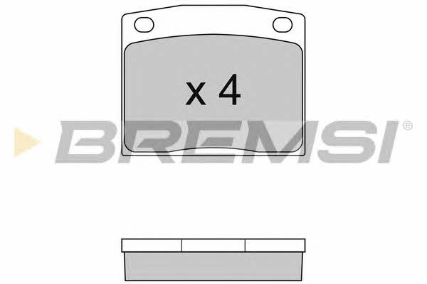 Bremsi BP2095 Brake Pad Set, disc brake BP2095: Buy near me in Poland at 2407.PL - Good price!