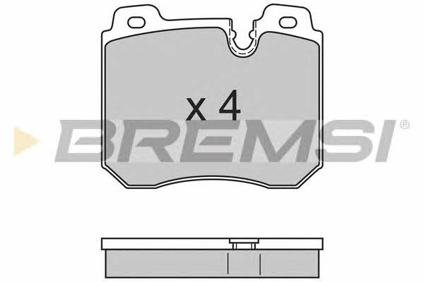 Bremsi BP2659 Brake Pad Set, disc brake BP2659: Buy near me at 2407.PL in Poland at an Affordable price!