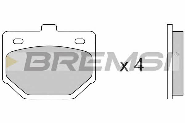Bremsi BP2174 Brake Pad Set, disc brake BP2174: Buy near me in Poland at 2407.PL - Good price!