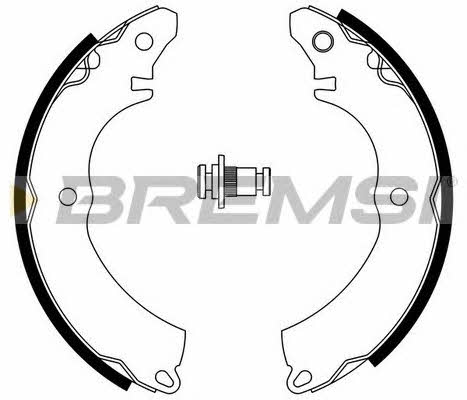 Bremsi GF0828 Brake shoe set GF0828: Buy near me in Poland at 2407.PL - Good price!