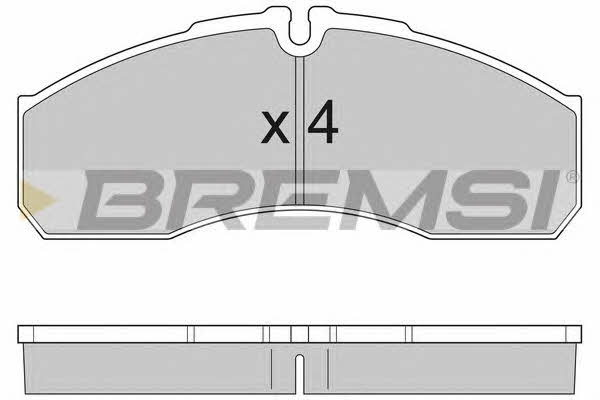 Bremsi BP2952 Brake Pad Set, disc brake BP2952: Buy near me in Poland at 2407.PL - Good price!