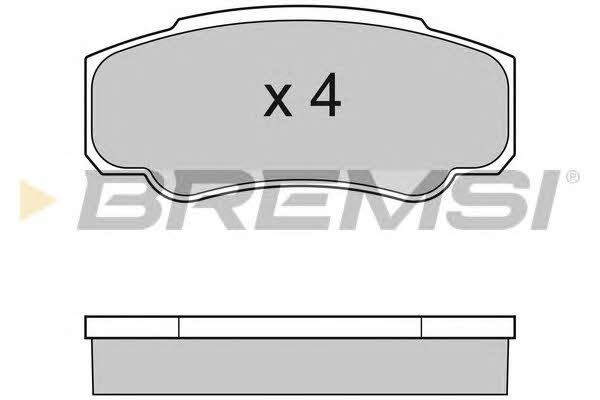 Bremsi BP2996 Brake Pad Set, disc brake BP2996: Buy near me in Poland at 2407.PL - Good price!