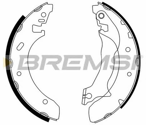 Bremsi GF0228 Brake shoe set GF0228: Buy near me in Poland at 2407.PL - Good price!
