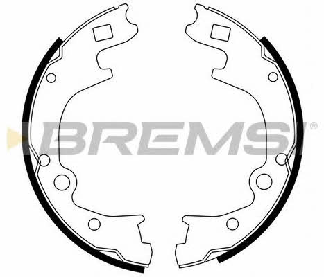 Bremsi GF0793 Parking brake shoes GF0793: Buy near me in Poland at 2407.PL - Good price!