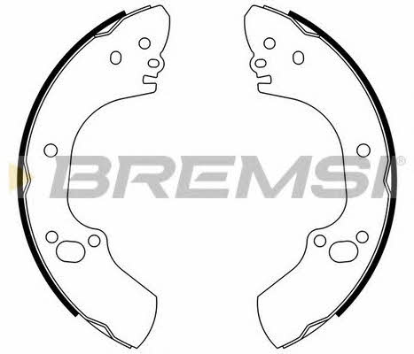 Bremsi GF0707 Brake shoe set GF0707: Buy near me in Poland at 2407.PL - Good price!