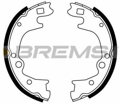 Bremsi GF0748 Parking brake shoes GF0748: Buy near me in Poland at 2407.PL - Good price!