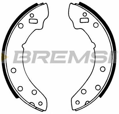 Bremsi GF0430 Bremsbackensatz GF0430: Bestellen Sie in Polen zu einem guten Preis bei 2407.PL!