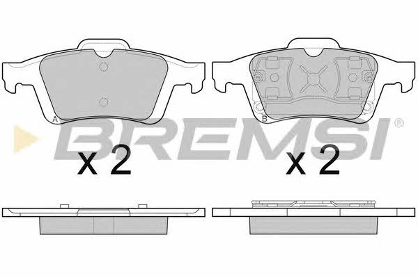 Bremsi BP3091 Brake Pad Set, disc brake BP3091: Buy near me at 2407.PL in Poland at an Affordable price!