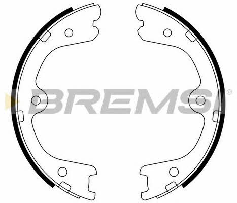 Bremsi GF0873 Feststellbremsbacken GF0873: Kaufen Sie zu einem guten Preis in Polen bei 2407.PL!