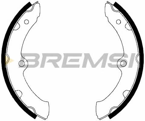 Bremsi GF0987 Brake shoe set GF0987: Buy near me at 2407.PL in Poland at an Affordable price!