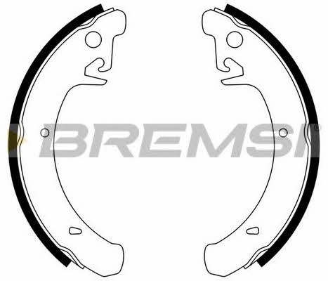 Bremsi GF0283 Колодки тормозные барабанные, комплект GF0283: Отличная цена - Купить в Польше на 2407.PL!