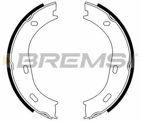 Bremsi GF0301 Parking brake shoes GF0301: Buy near me in Poland at 2407.PL - Good price!