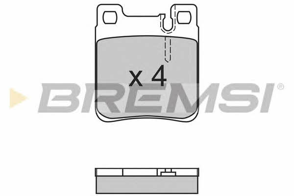 Bremsi BP2653 Brake Pad Set, disc brake BP2653: Buy near me at 2407.PL in Poland at an Affordable price!