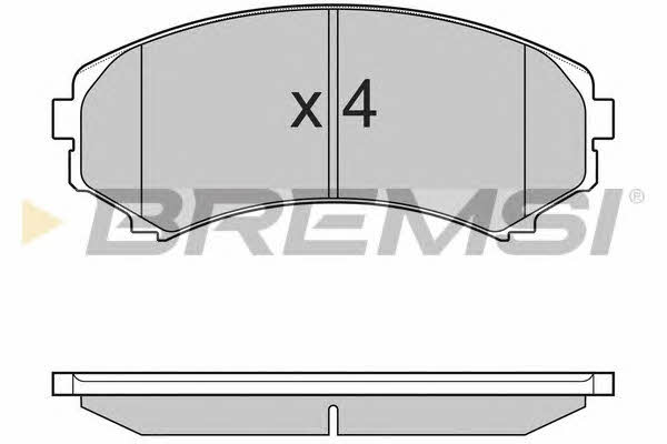 Bremsi BP3001 Klocki hamulcowe, zestaw BP3001: Atrakcyjna cena w Polsce na 2407.PL - Zamów teraz!