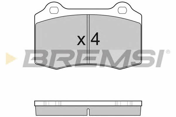 Bremsi BP3155 Brake Pad Set, disc brake BP3155: Buy near me in Poland at 2407.PL - Good price!