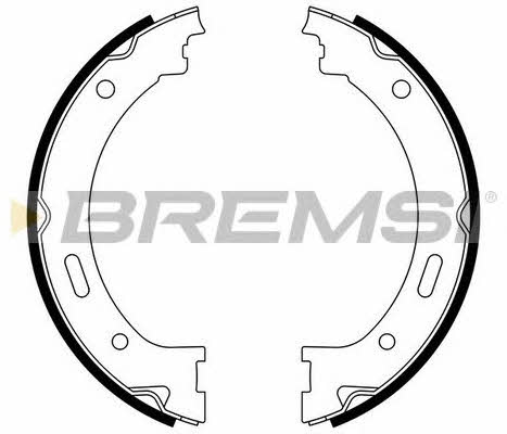 Bremsi GF4843 Parking brake shoes GF4843: Buy near me in Poland at 2407.PL - Good price!