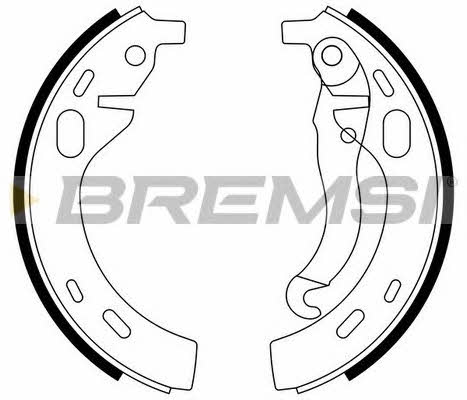 Bremsi GF0321 Parking brake shoes GF0321: Buy near me in Poland at 2407.PL - Good price!