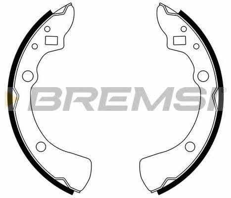 Bremsi GF0772 Brake shoe set GF0772: Buy near me in Poland at 2407.PL - Good price!