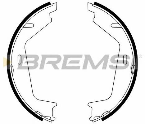 Bremsi GF0608 Parking brake shoes GF0608: Buy near me in Poland at 2407.PL - Good price!