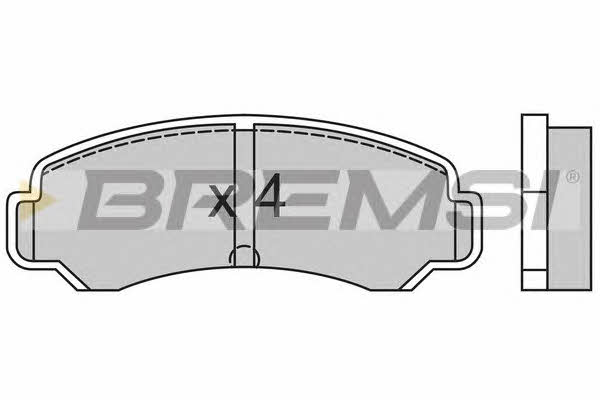 Bremsi BP2359 Brake Pad Set, disc brake BP2359: Buy near me in Poland at 2407.PL - Good price!
