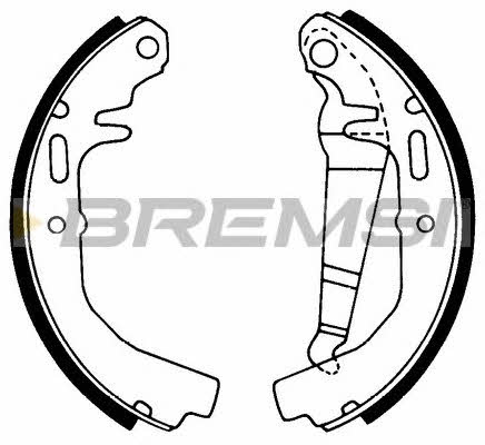 Bremsi GF0347 Bremsbackensatz GF0347: Kaufen Sie zu einem guten Preis in Polen bei 2407.PL!