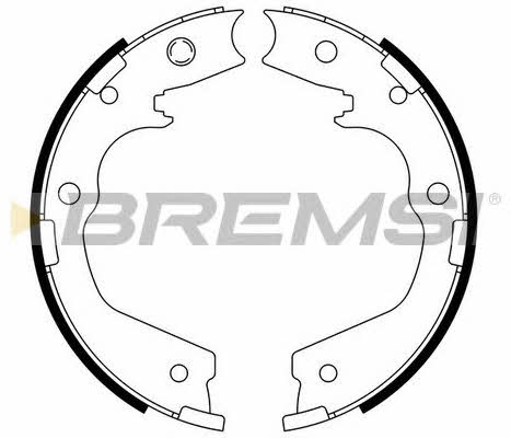 Bremsi GF0757 Parking brake shoes GF0757: Buy near me in Poland at 2407.PL - Good price!