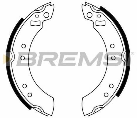 Bremsi GF0199 Колодки тормозные барабанные, комплект GF0199: Купить в Польше - Отличная цена на 2407.PL!