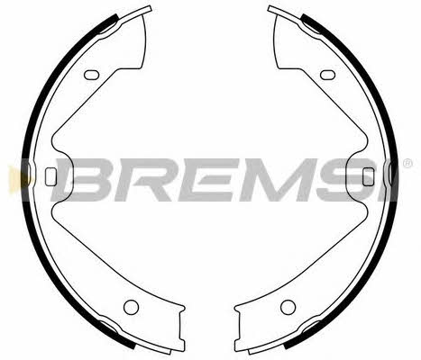 Bremsi GF0562 Parking brake shoes GF0562: Buy near me in Poland at 2407.PL - Good price!