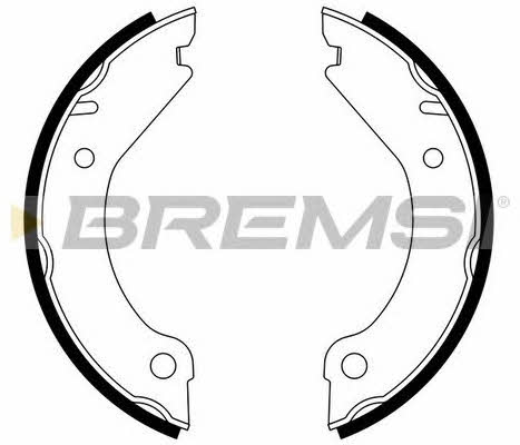 Bremsi GF0603 Parking brake shoes GF0603: Buy near me in Poland at 2407.PL - Good price!