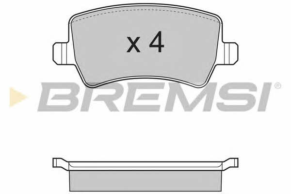 Bremsi BP3298 Тормозные колодки дисковые, комплект BP3298: Купить в Польше - Отличная цена на 2407.PL!