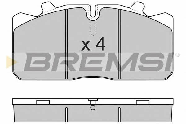 Bremsi BP7285 Тормозные колодки дисковые, комплект BP7285: Отличная цена - Купить в Польше на 2407.PL!