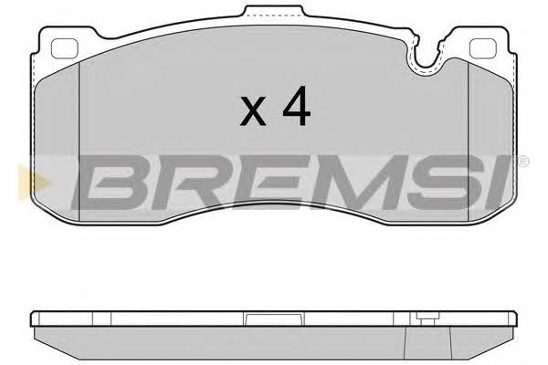 Bremsi BP3472 Тормозные колодки дисковые, комплект BP3472: Отличная цена - Купить в Польше на 2407.PL!