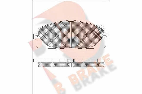 R Brake RB1931 Klocki hamulcowe, zestaw RB1931: Dobra cena w Polsce na 2407.PL - Kup Teraz!