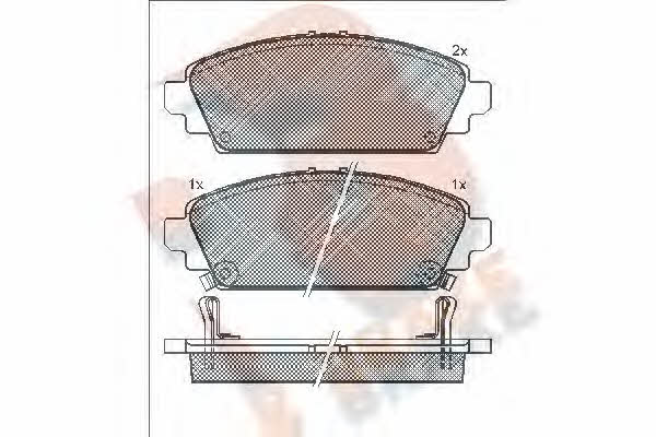 R Brake RB1359 Klocki hamulcowe, zestaw RB1359: Dobra cena w Polsce na 2407.PL - Kup Teraz!