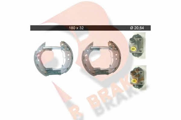 R Brake 79RBKT0031 Brake shoe set 79RBKT0031: Buy near me in Poland at 2407.PL - Good price!