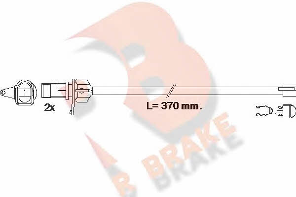 R Brake 610608RB Датчик износа тормозных колодок 610608RB: Отличная цена - Купить в Польше на 2407.PL!