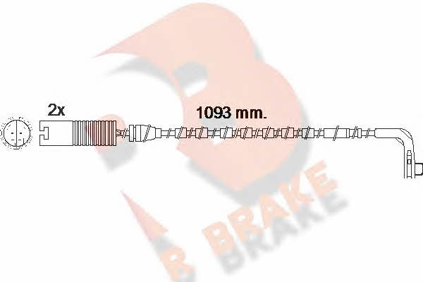 R Brake 610475RB Датчик износа тормозных колодок 610475RB: Отличная цена - Купить в Польше на 2407.PL!