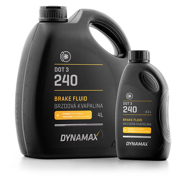 Dynamax 500046 Brake fluid DOT 3, 4 l 500046: Buy near me in Poland at 2407.PL - Good price!