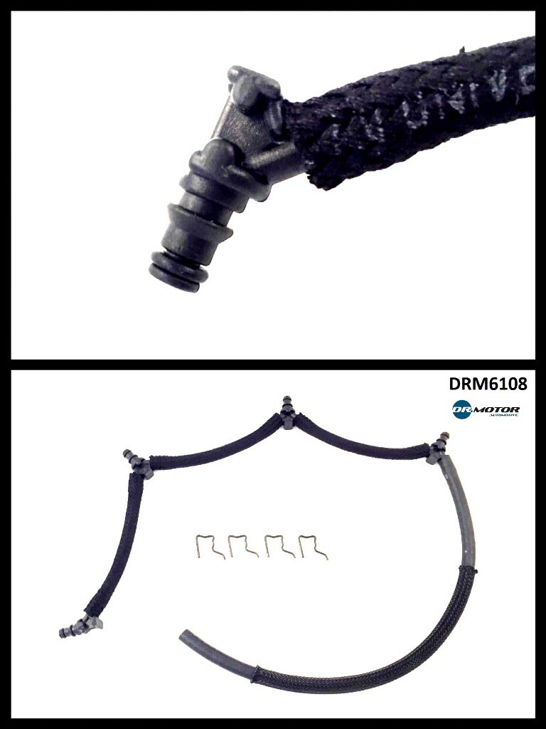 Dr.Motor DRM6108 Hose, fuel overflow DRM6108: Buy near me in Poland at 2407.PL - Good price!
