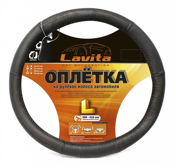 Lavita LA 26-B305-1-L Czarny skórzany pokrowiec na kierownicę L (39-41 cm) LA26B3051L: Dobra cena w Polsce na 2407.PL - Kup Teraz!