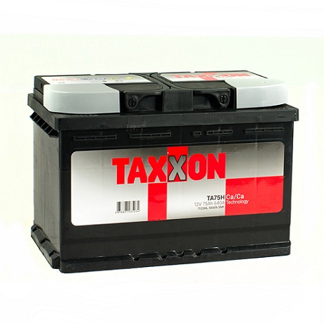 Taxxon 112 266 Аккумулятор Taxxon 12В 75Ач 640А(EN) R+ 112266: Отличная цена - Купить в Польше на 2407.PL!