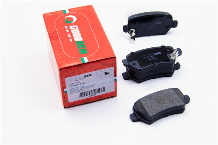 Goodrem RM1019 Disc brake pad set RM1019: Buy near me in Poland at 2407.PL - Good price!