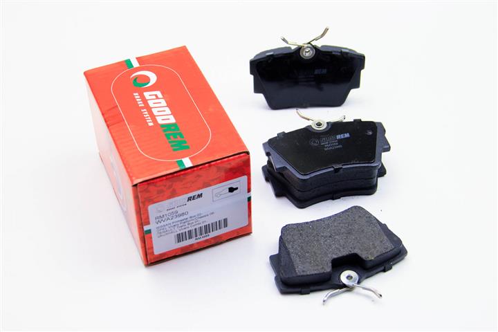 Goodrem RM1059 Rear disc brake pads, set RM1059: Buy near me in Poland at 2407.PL - Good price!