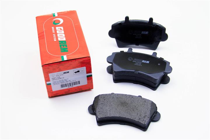 Goodrem RM1106 Disc brake pad set RM1106: Buy near me in Poland at 2407.PL - Good price!