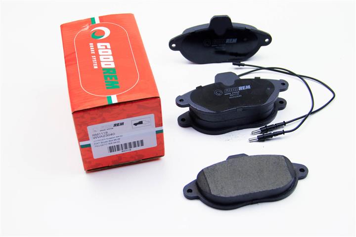 Goodrem RM1118 Disc brake pad set RM1118: Buy near me in Poland at 2407.PL - Good price!