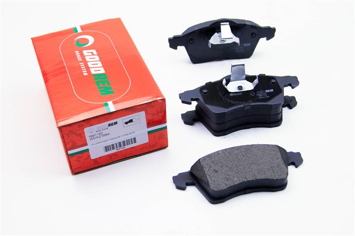 Goodrem RM1182 Disc brake pad set RM1182: Buy near me in Poland at 2407.PL - Good price!
