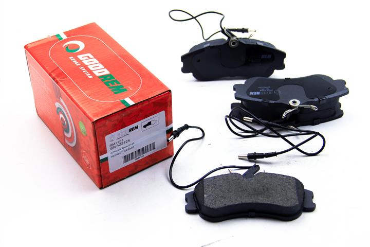 Goodrem RM1151 Disc brake pad set RM1151: Buy near me at 2407.PL in Poland at an Affordable price!