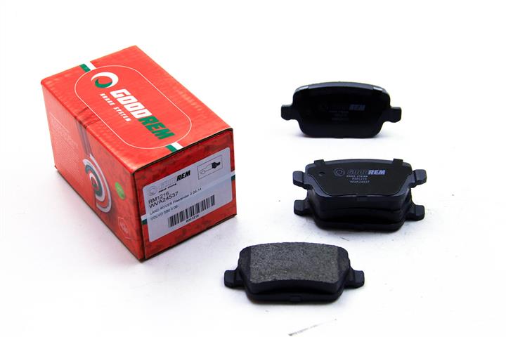 Goodrem RM1216 Disc brake pad set RM1216: Buy near me in Poland at 2407.PL - Good price!