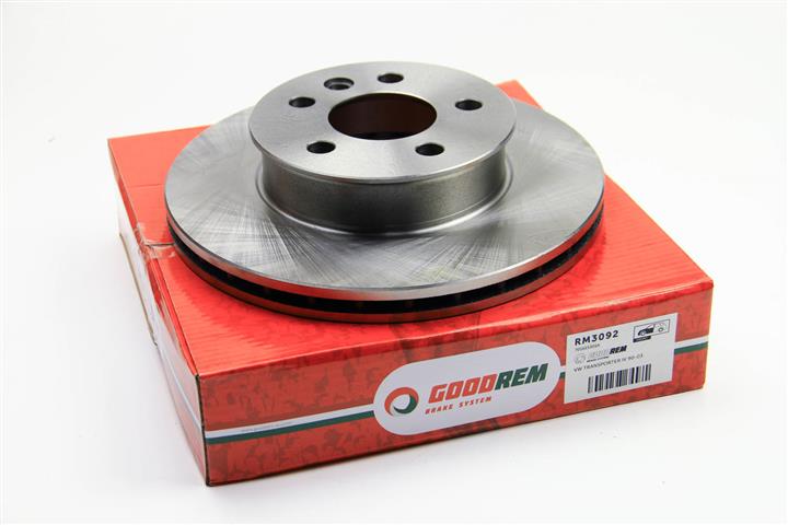 Goodrem RM3092 Front brake disc ventilated RM3092: Buy near me in Poland at 2407.PL - Good price!